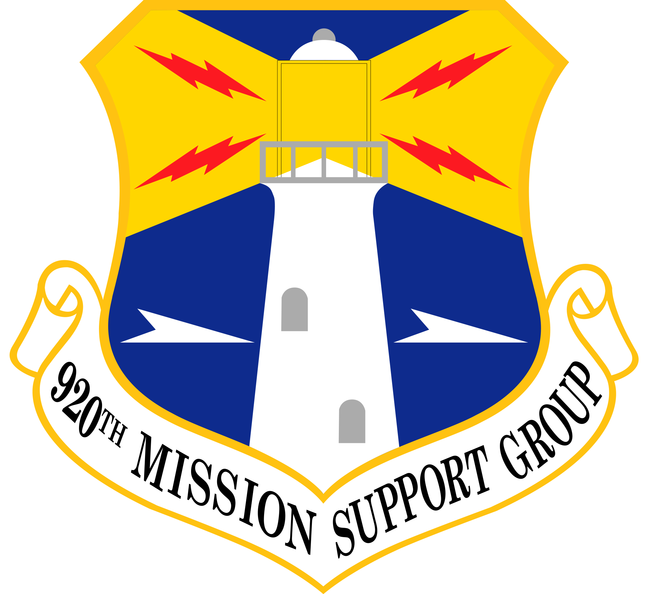 920th Mission Support Group shield