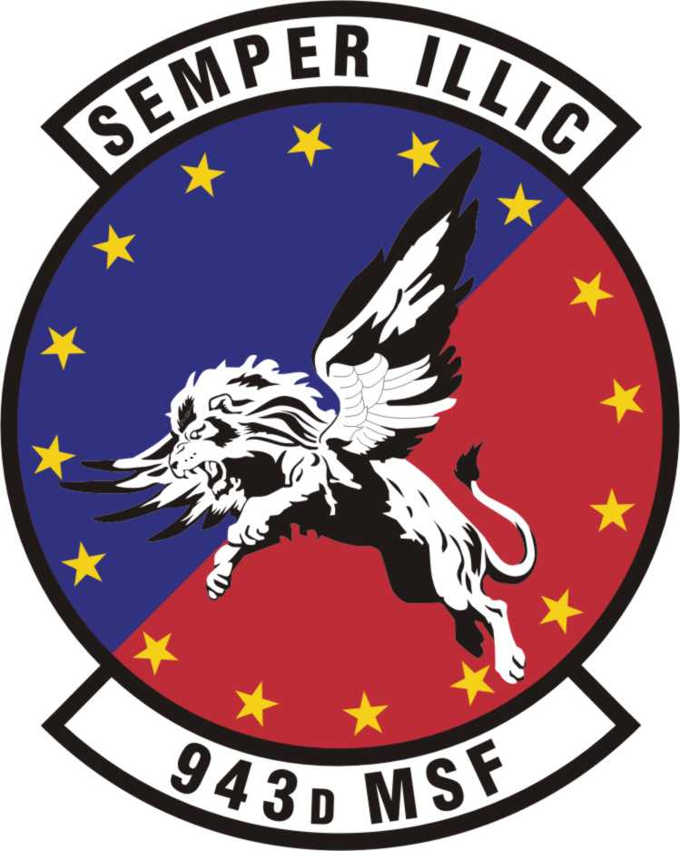 943d Missions Support Flight patch