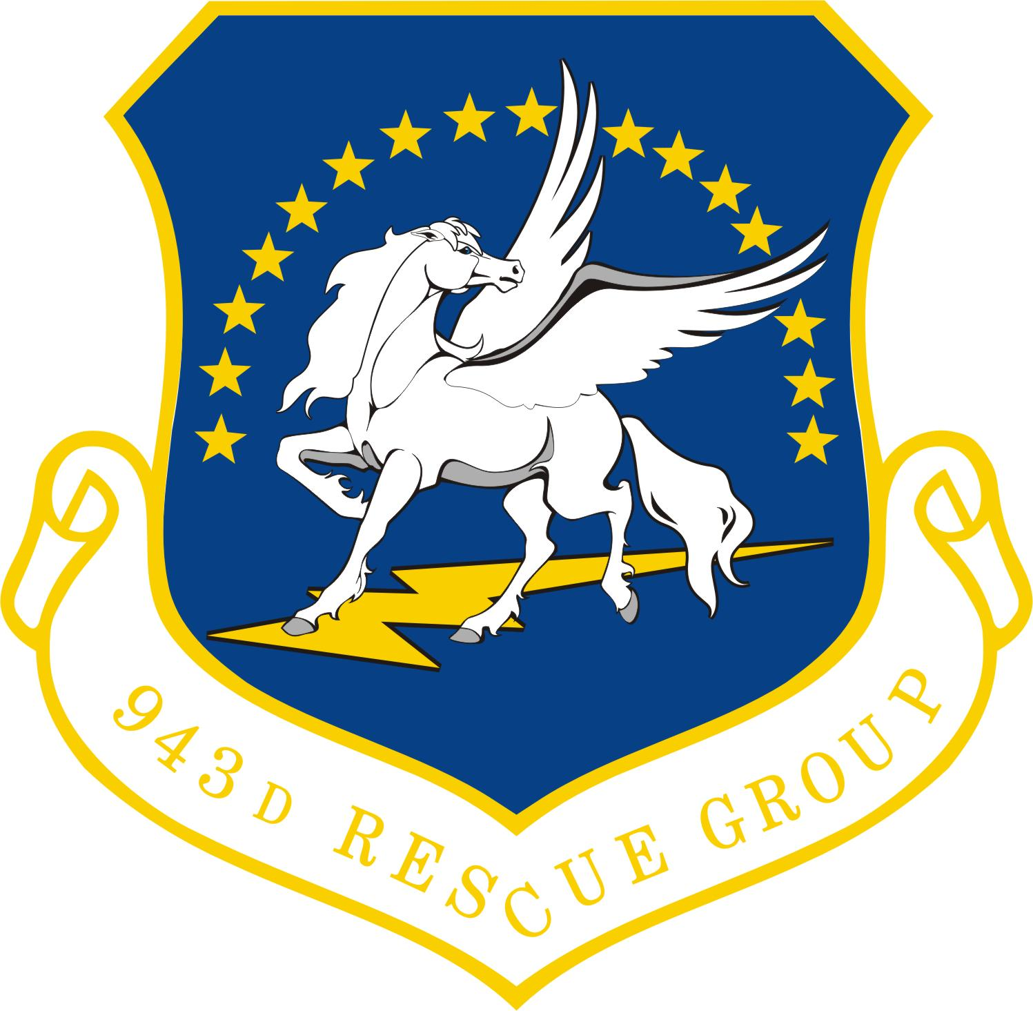 943d Rescue Group shield